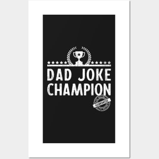 Dad Joke Champion Posters and Art